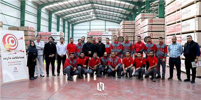 برگزاری اولین مسابقات ورزشی گروه صنعتی نوین چوب خوزستان