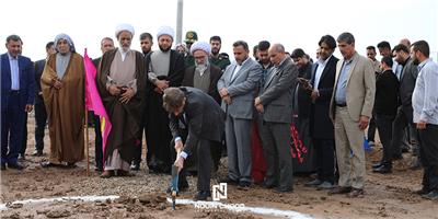 آیین کلنگ زنی مجتمع بزرگ فرهنگی، مذهبی و درمانی حضرت زینب (س) 