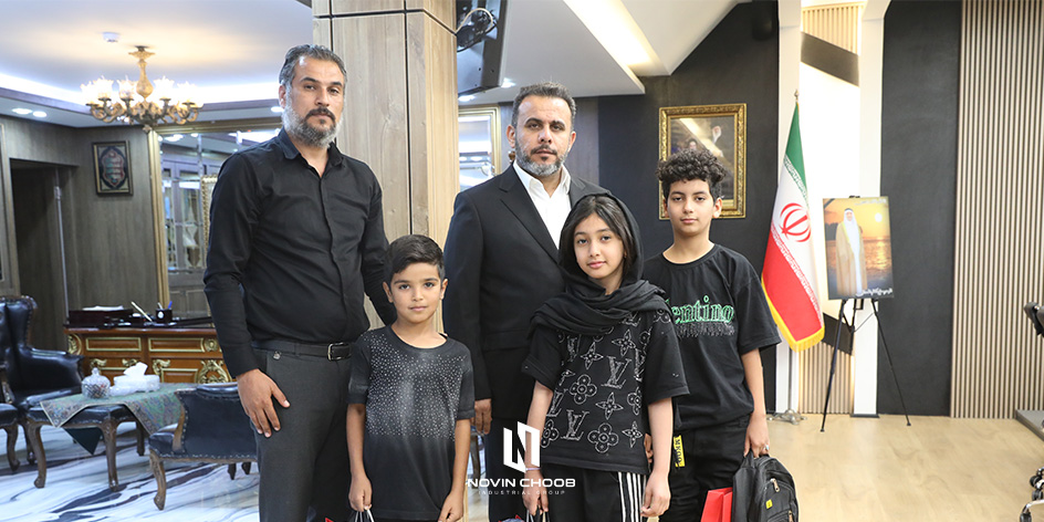 هدایای آغاز سال تحصیلی به فرزندان پرسنل نوین چوب