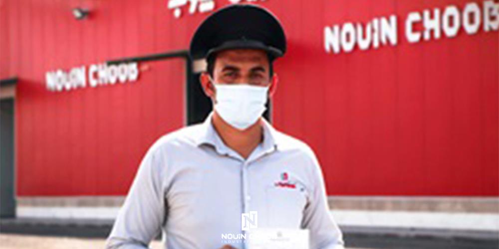 Vaccination of personnel Novin Choob Khuzestan